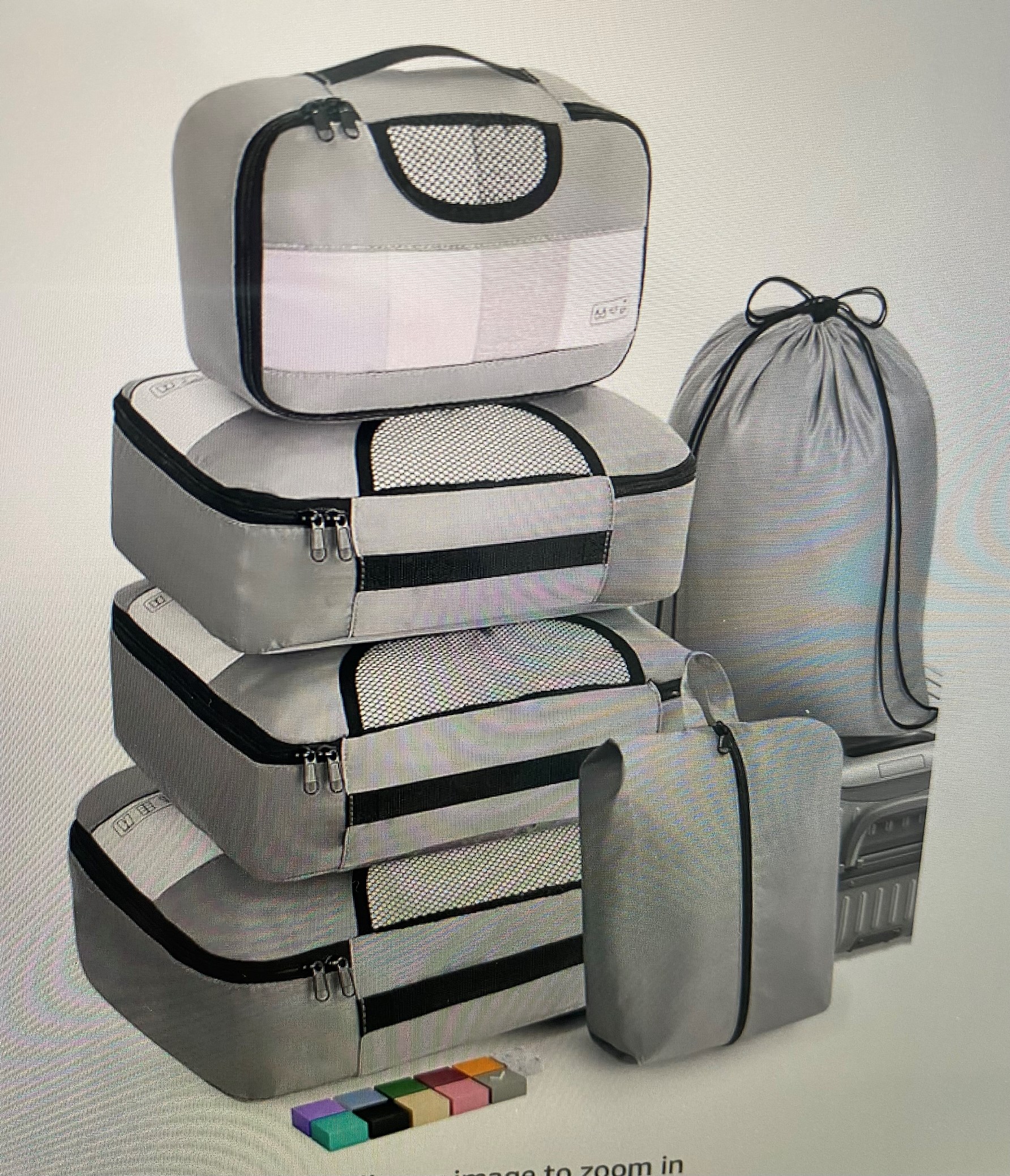 luggage cubes